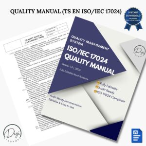 ISO IEC 17024 quality manual template package – audit-ready certification documentation bundle
