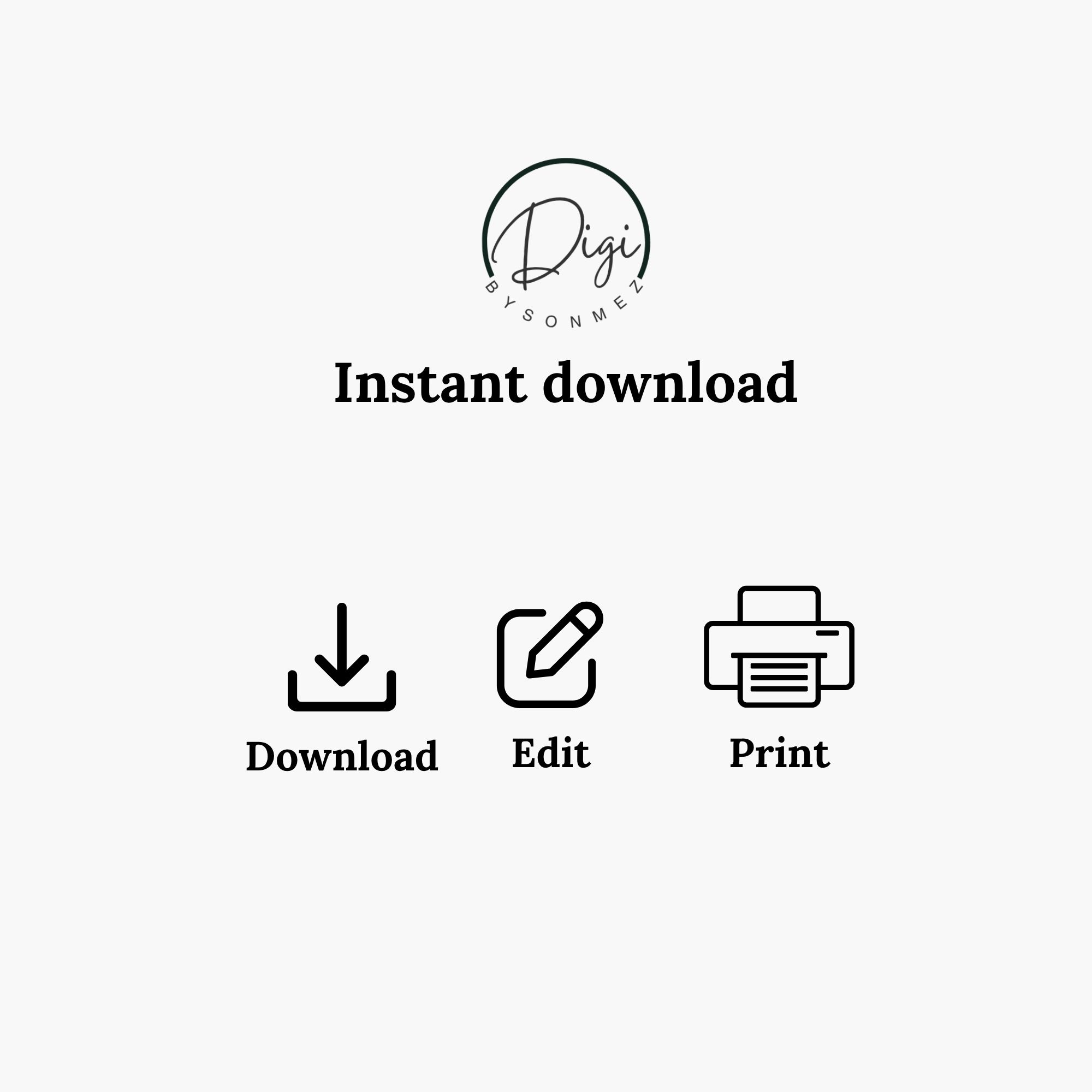 ISO 14001 internal audit checklist instant download icons β download, edit, print process